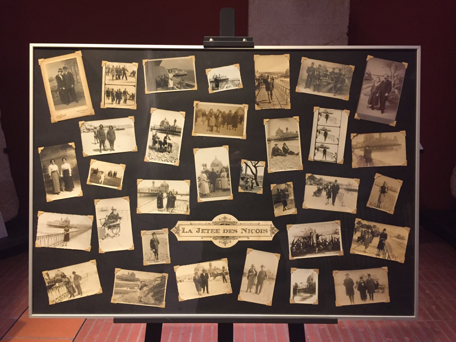 Visite de l'exposition sur le casino de la Jetée