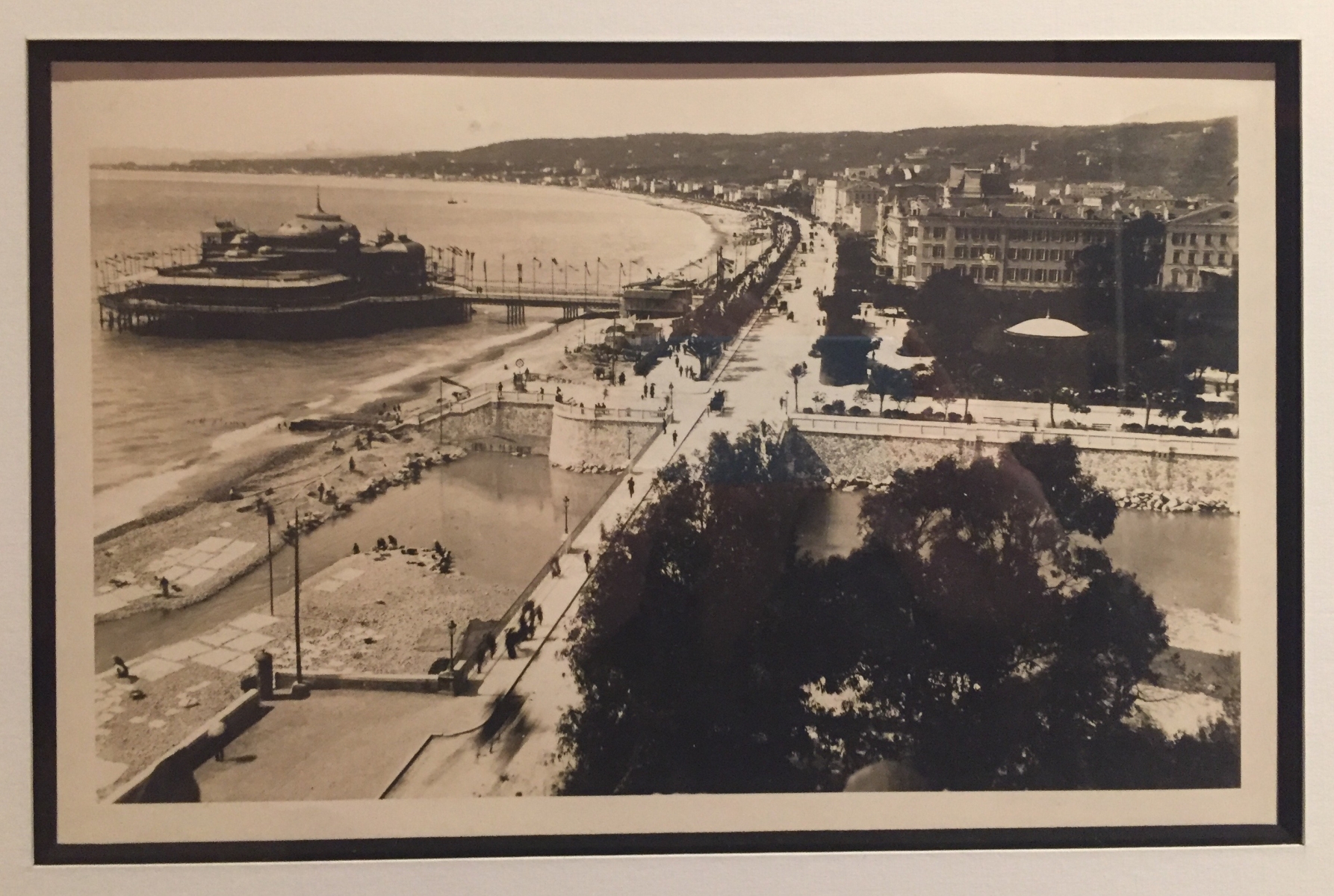 Visite de l'exposition sur le casino de la Jetée