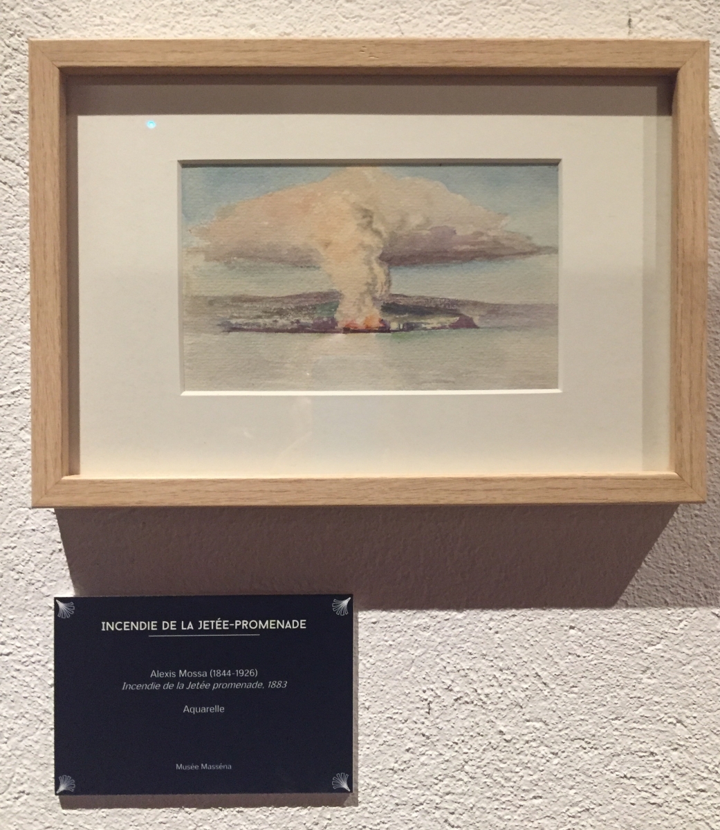 Visite de l'exposition sur le casino de la Jetée