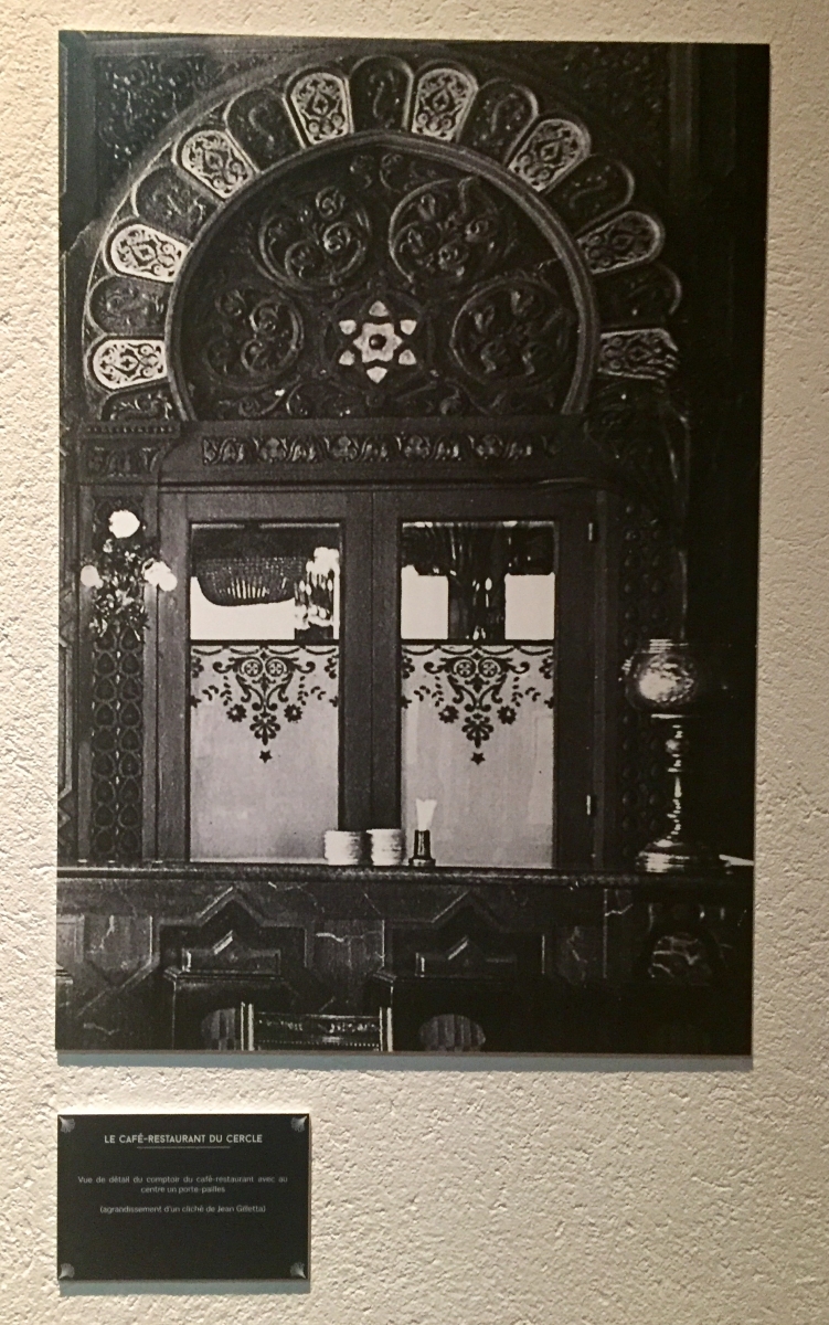 Visite de l'exposition sur le casino de la Jetée