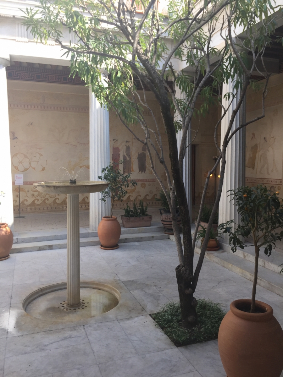 Visite de la villa Kérylos à Beaulieu
