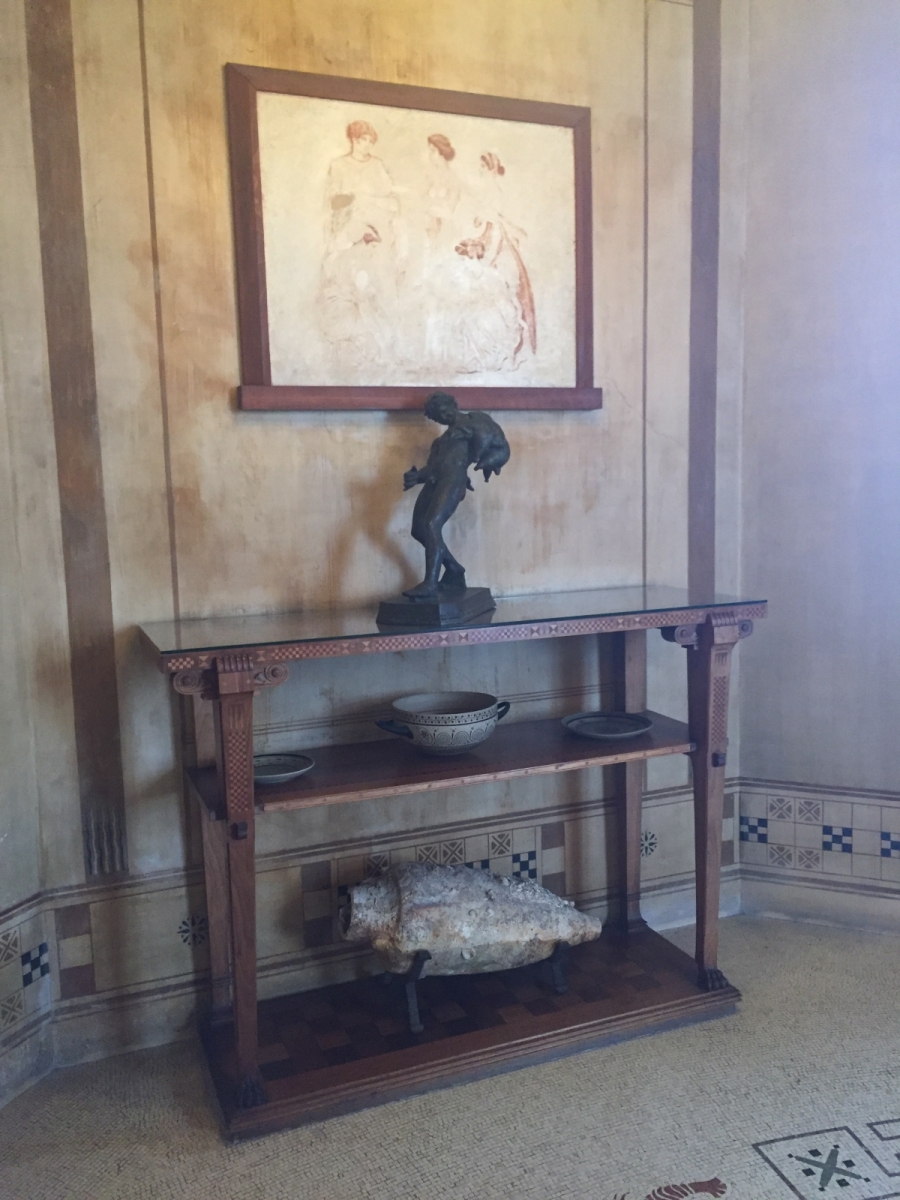 Visite de la villa Kérylos à Beaulieu