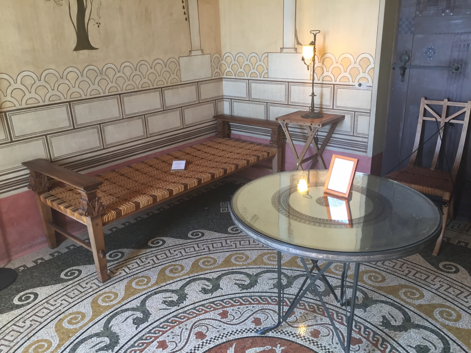 Visite de la villa Kérylos à Beaulieu