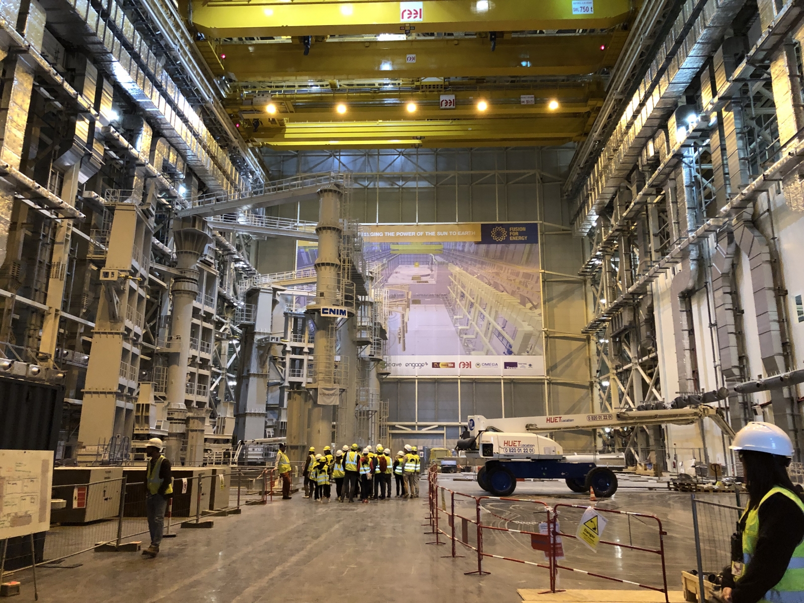 Visite d'ITER à Cadarache
