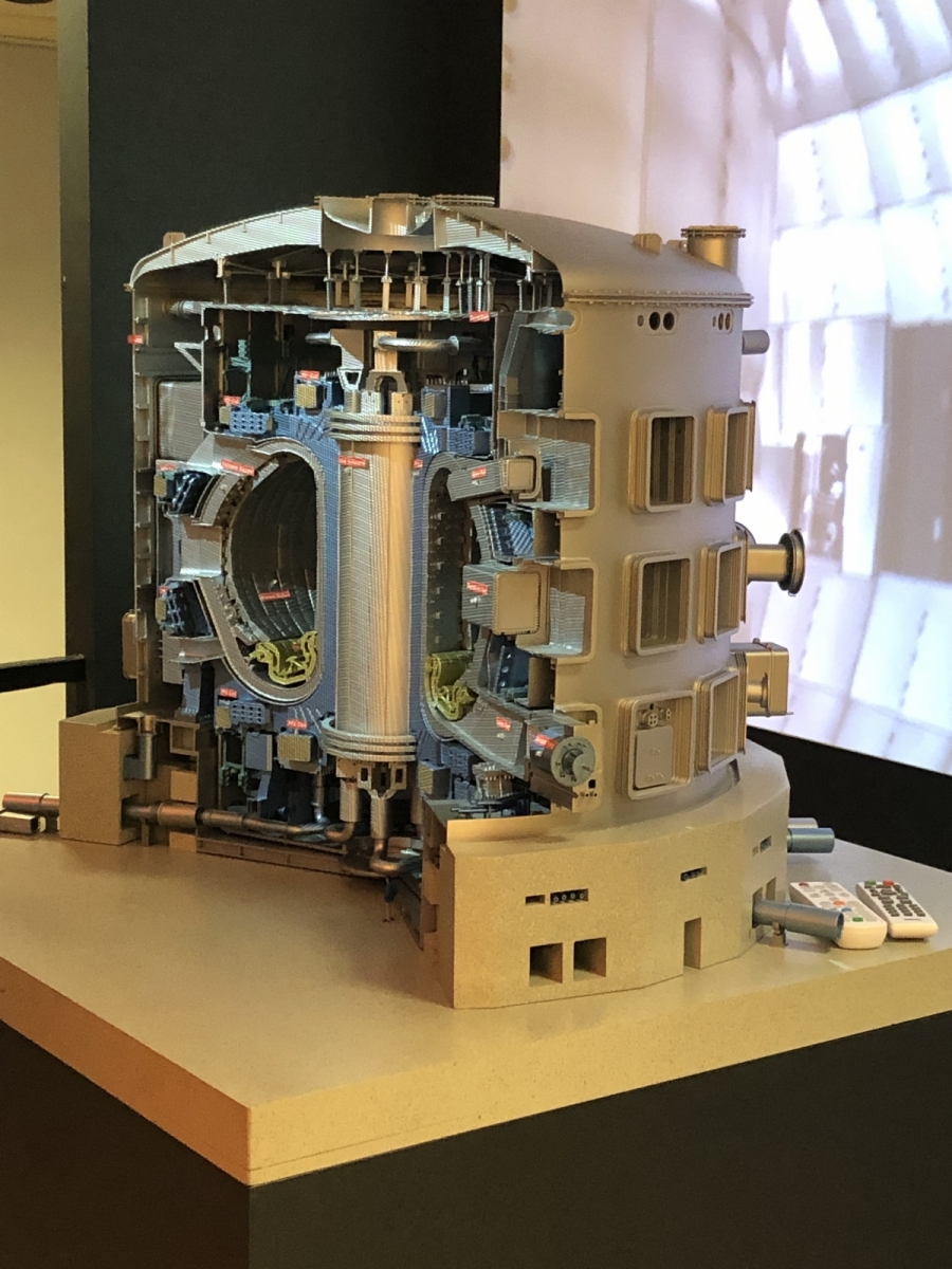 Visite d'ITER à Cadarache