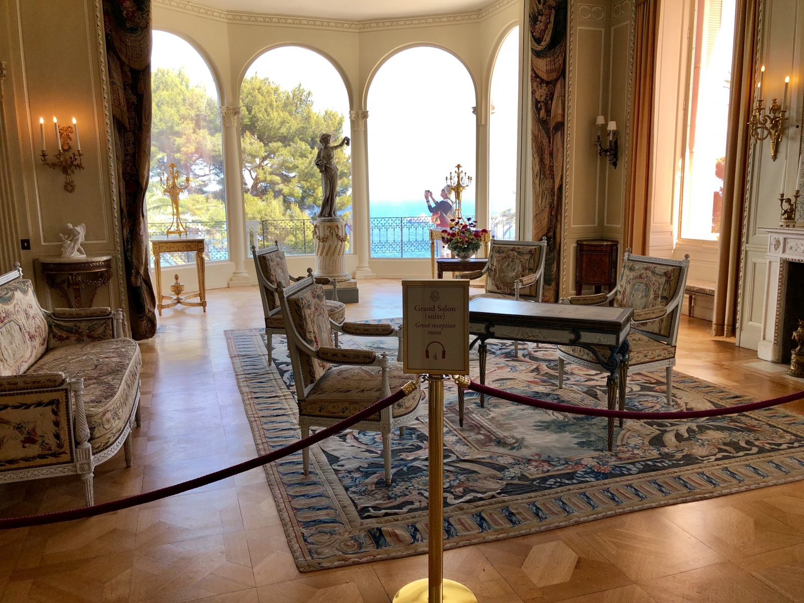 Visite de la villa Ephrussi de Rothschild