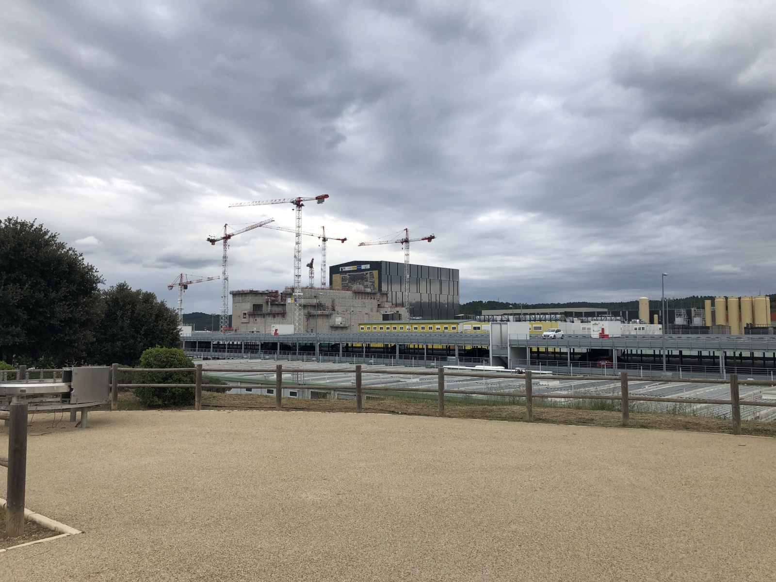Visite d'ITER à Cadarache