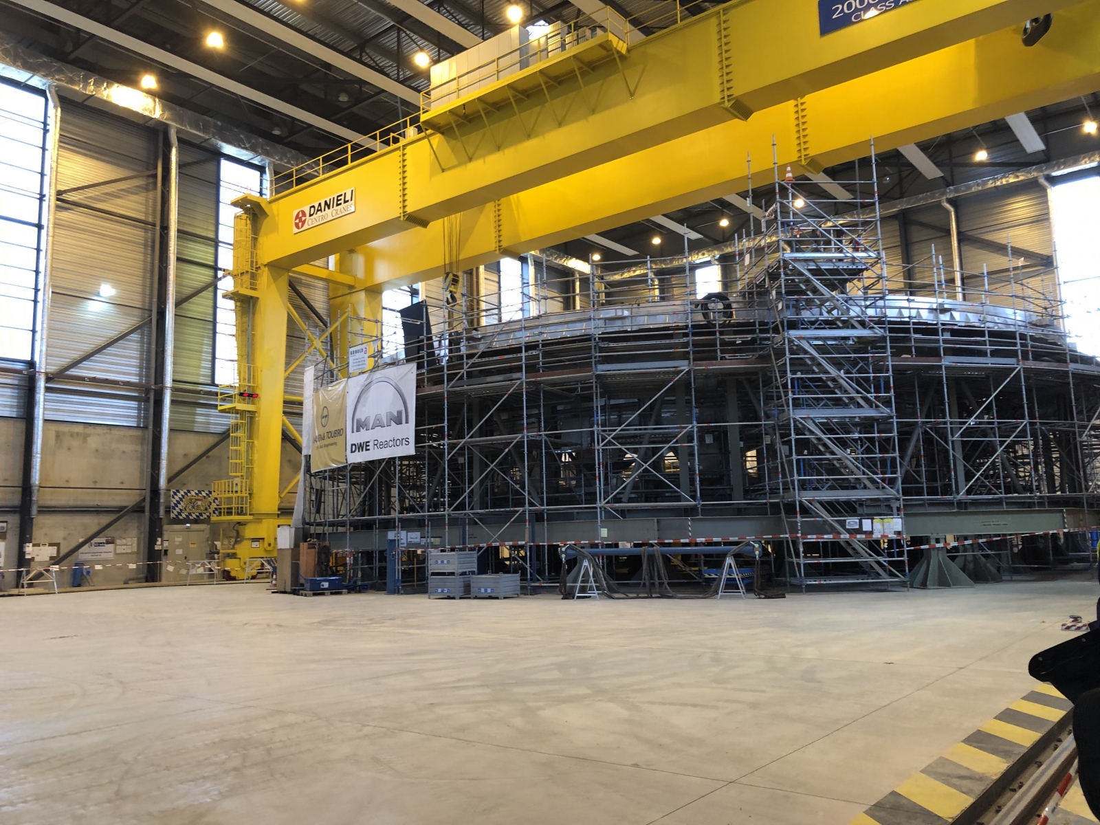 Visite d'ITER à Cadarache
