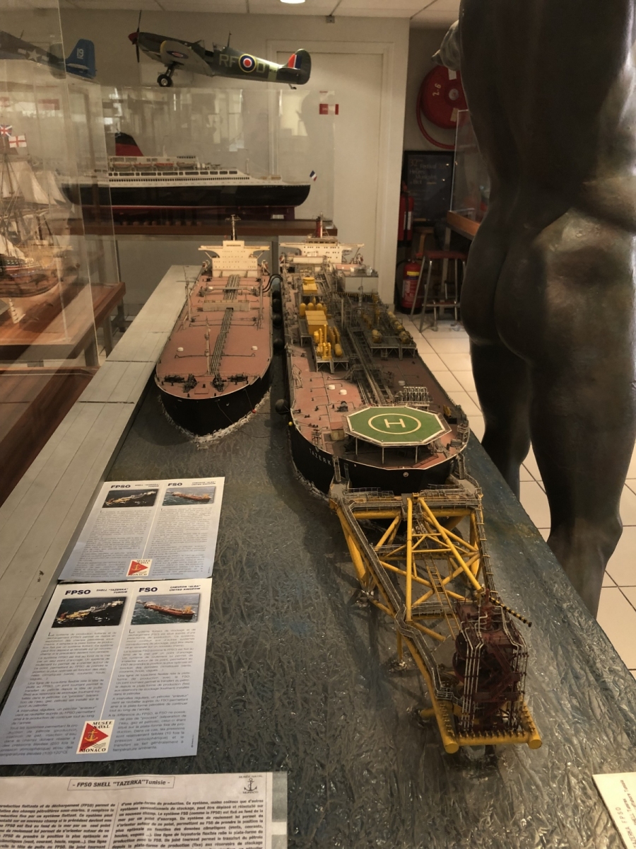 Visite du musée naval de Monaco
