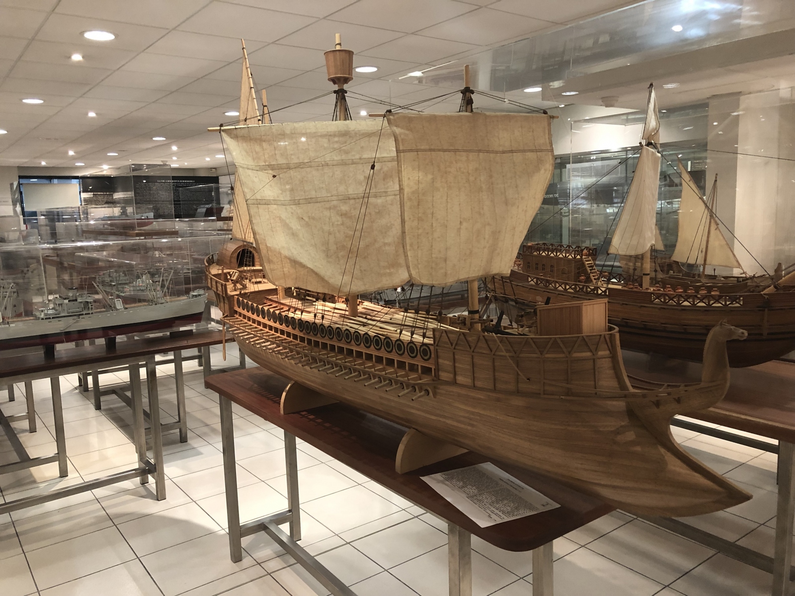 Visite du musée naval de Monaco