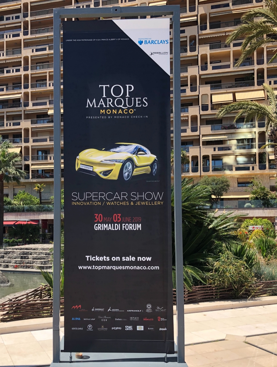Visite du salon Top Marques 2019 à Monaco