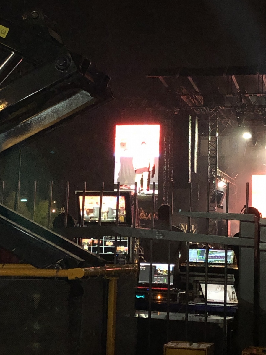 Concert des Black Eyed Peas au festival de jazz de Nice