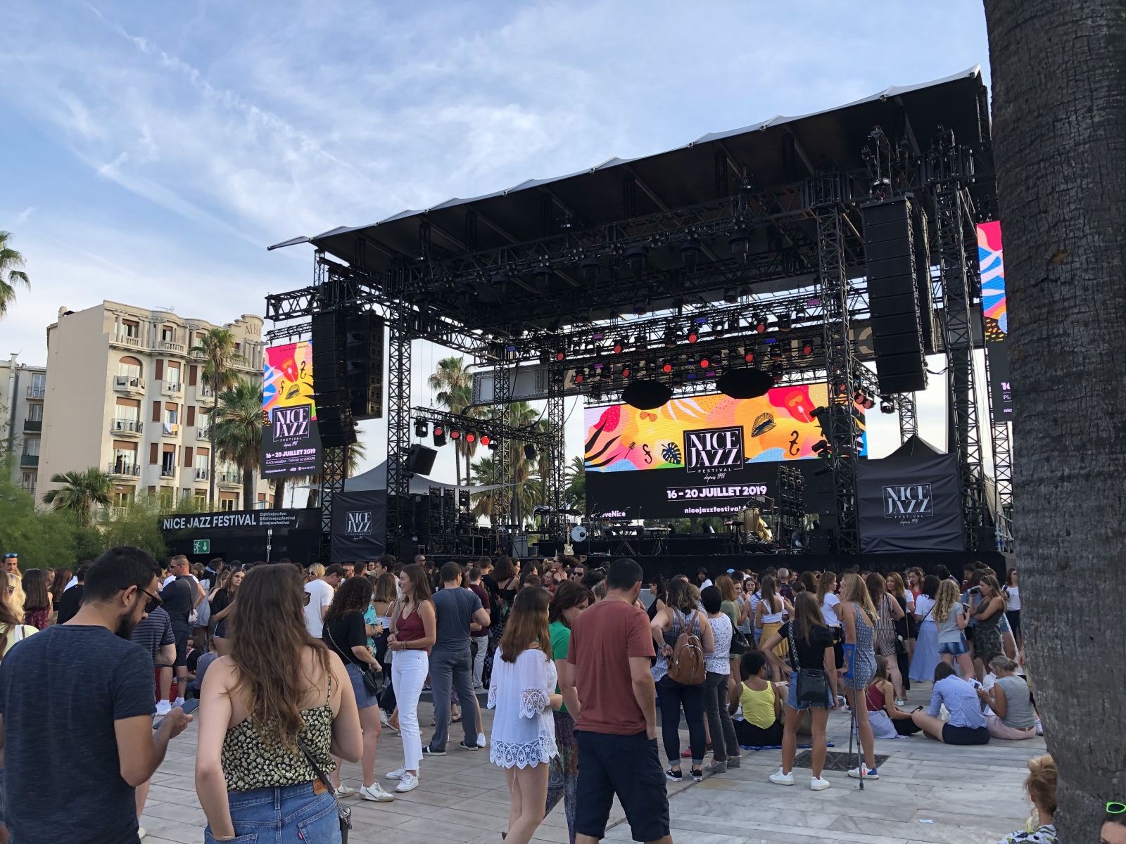 Concert d'Angèle au festival de jazz de Nice