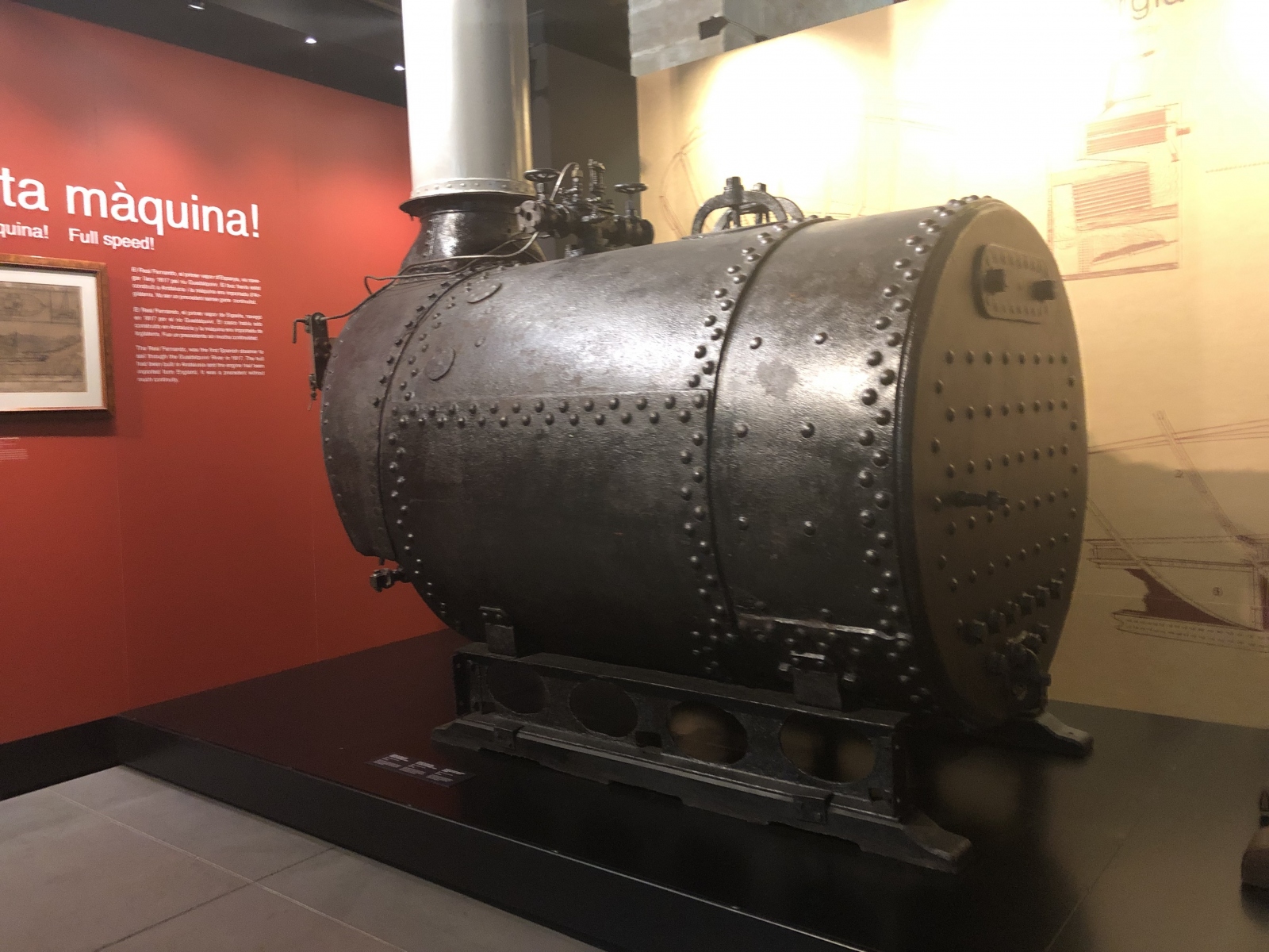 Visite du musée maritime de Barcelone