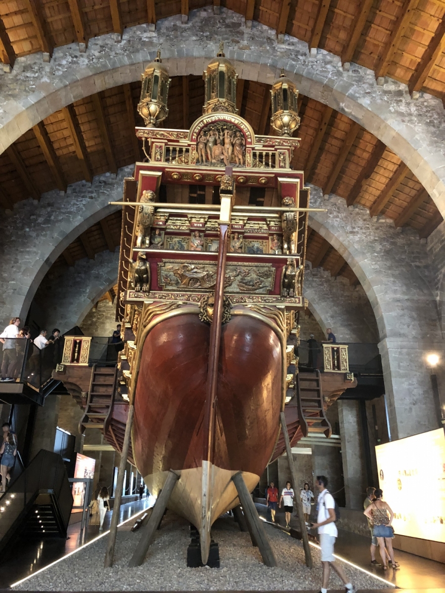 Visite du musée maritime de Barcelone