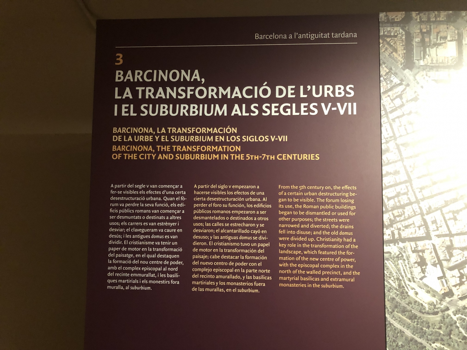 Visite du principal site du musée de l’histoire de Barcelone