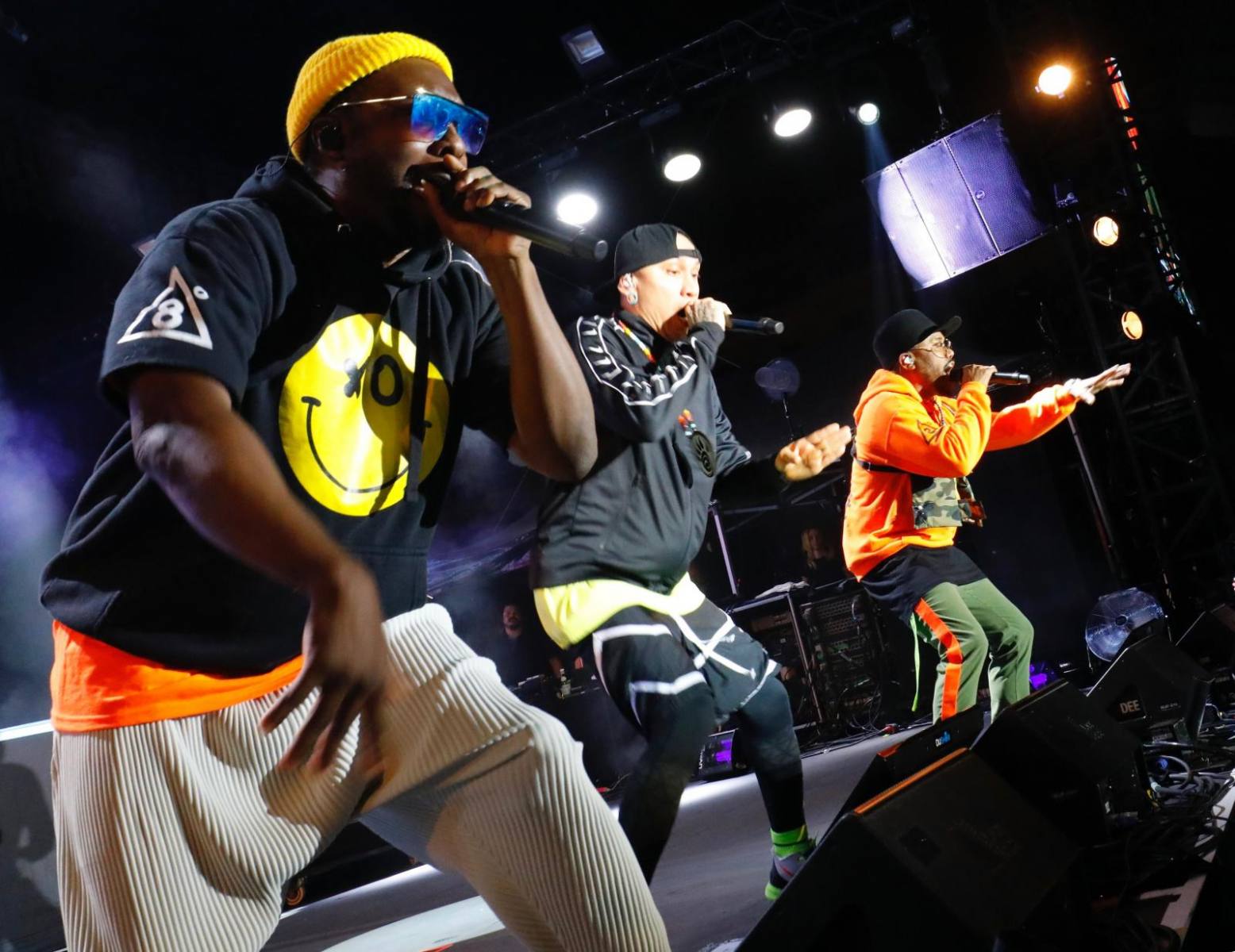 Concert des Black Eyed Peas au festival de jazz de Nice