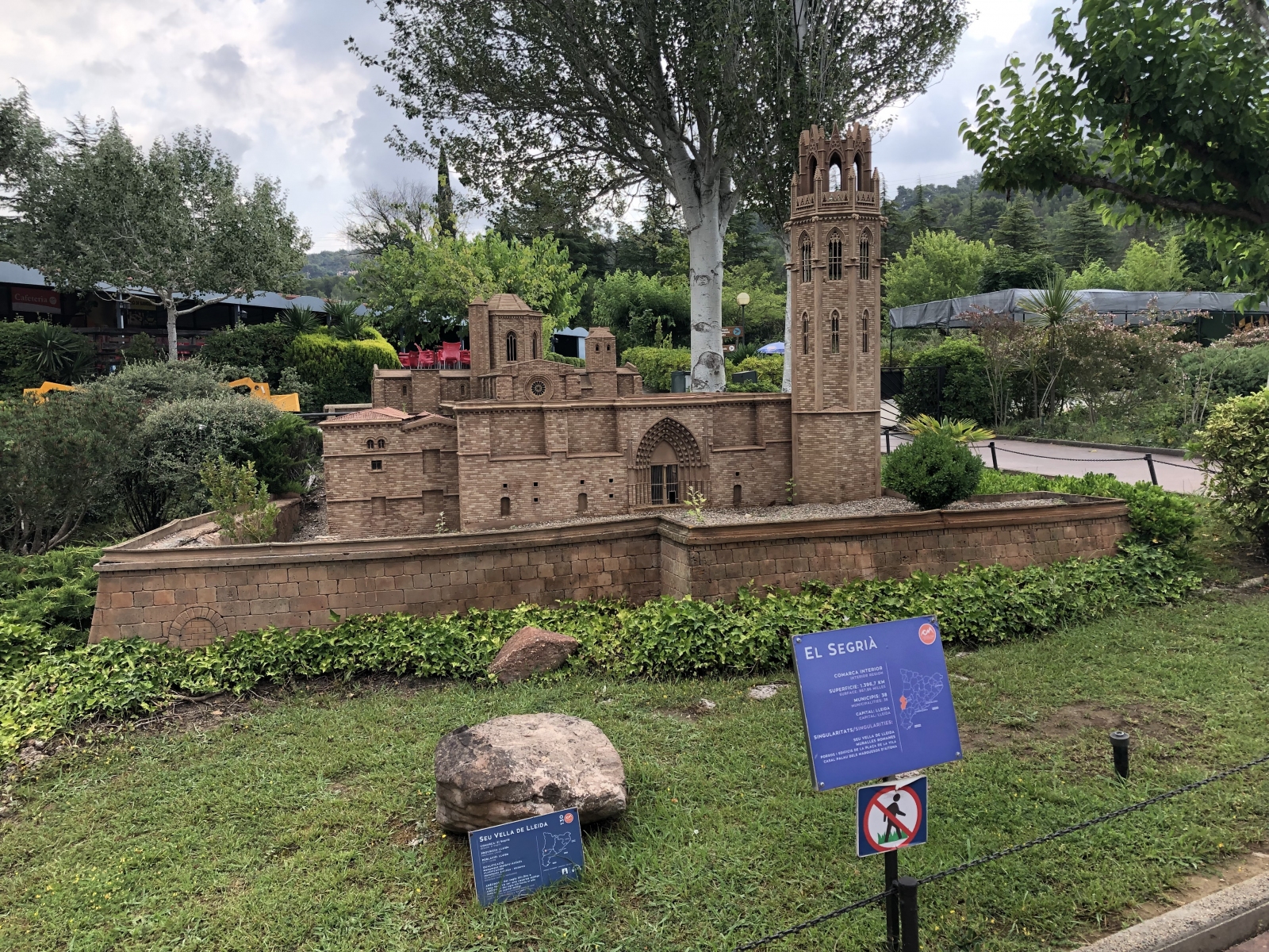 Visite du parc de miniatures de Catalogne