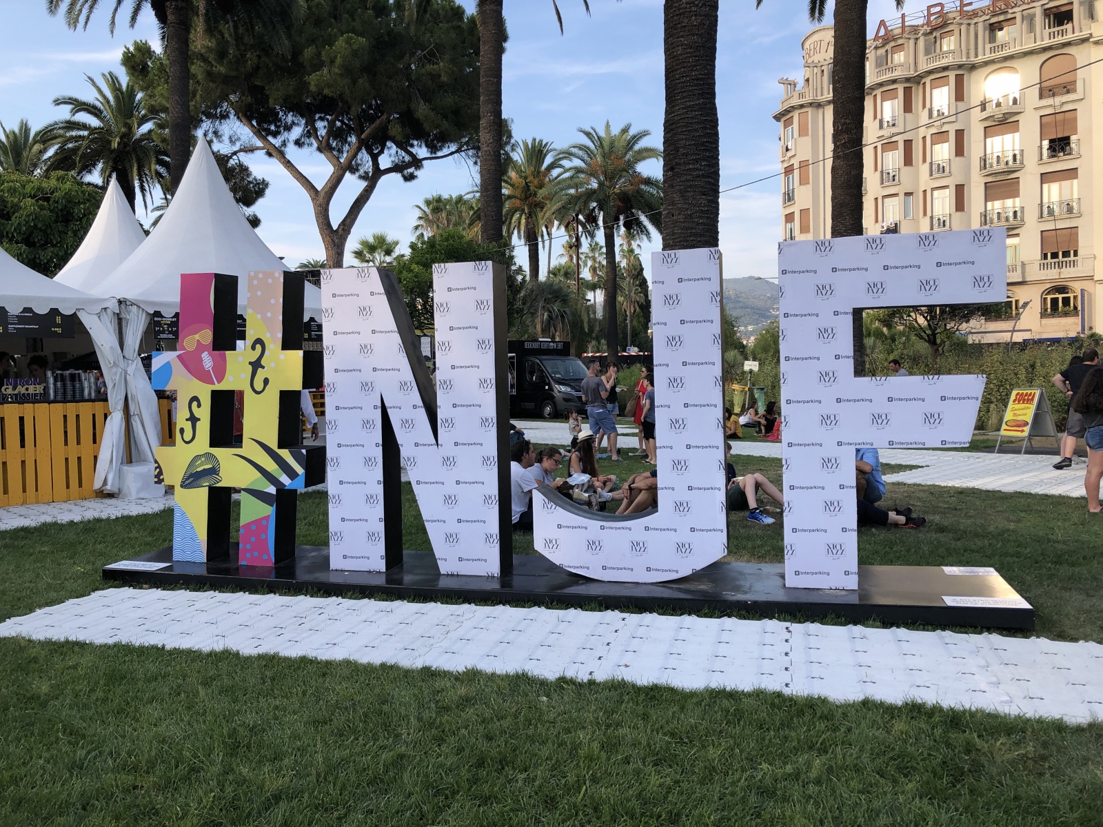 Concert d'Angèle au festival de jazz de Nice