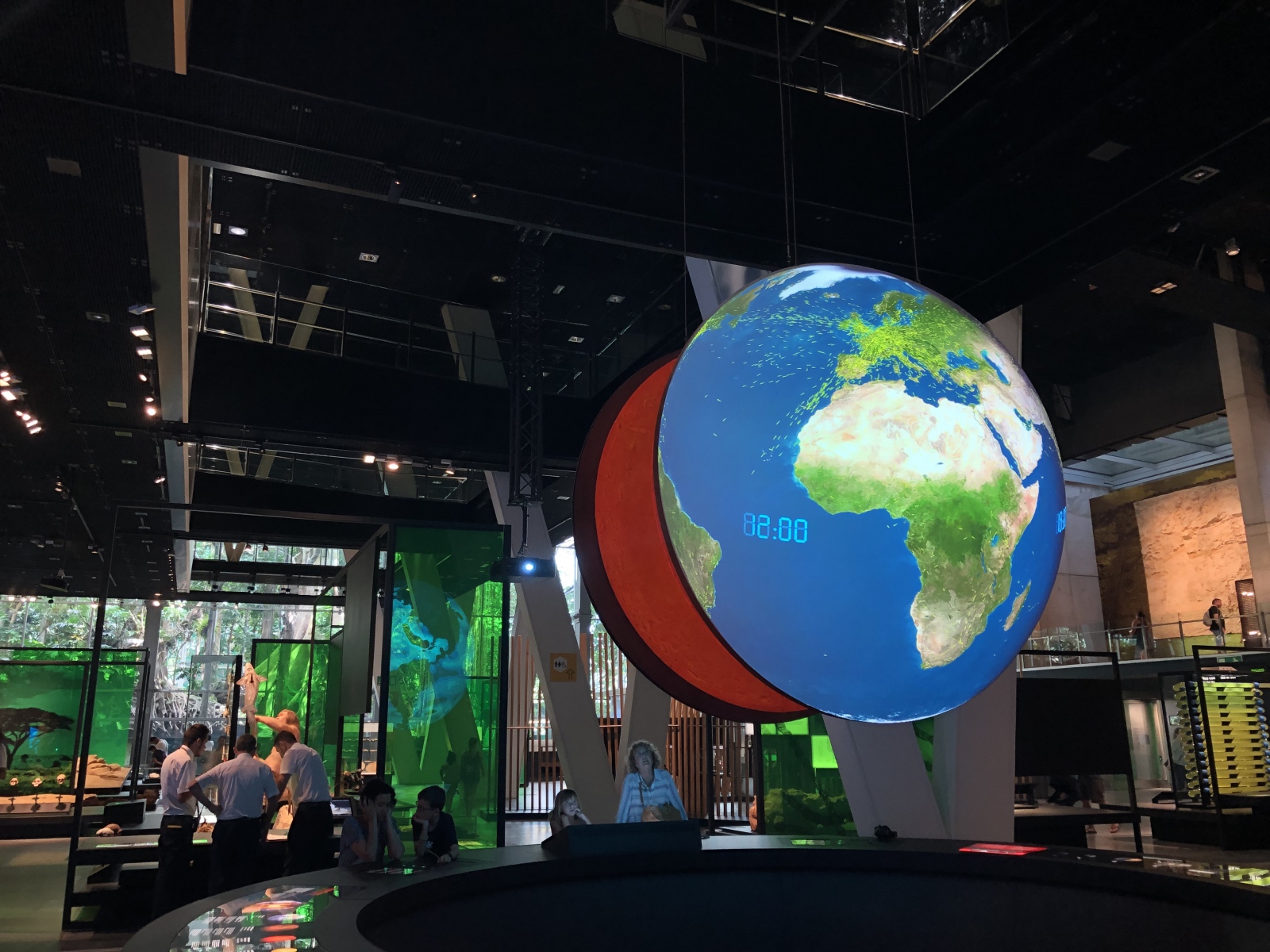 Visite du musée CosmoCaixa