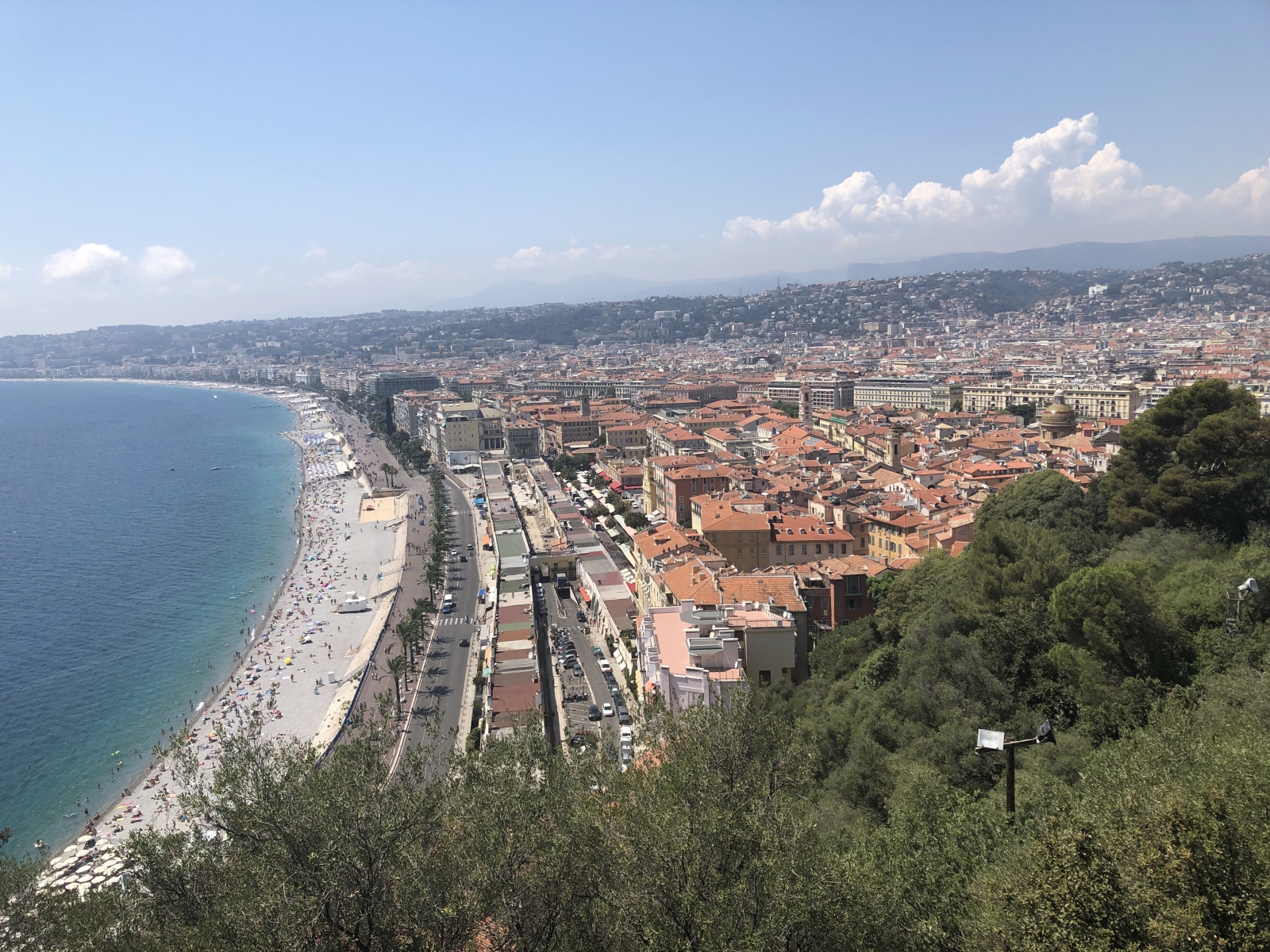 Visite guidée des fouilles archéologiques sur la colline du château de Nice