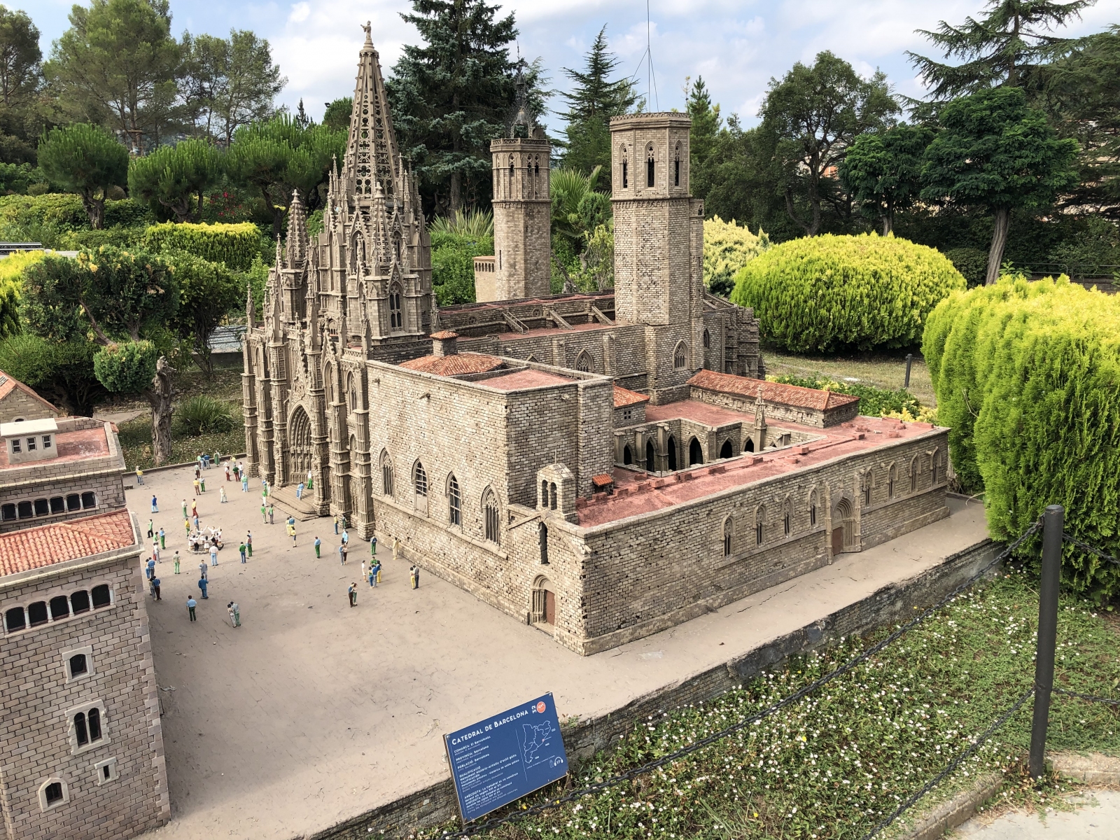 Visite du parc de miniatures de Catalogne