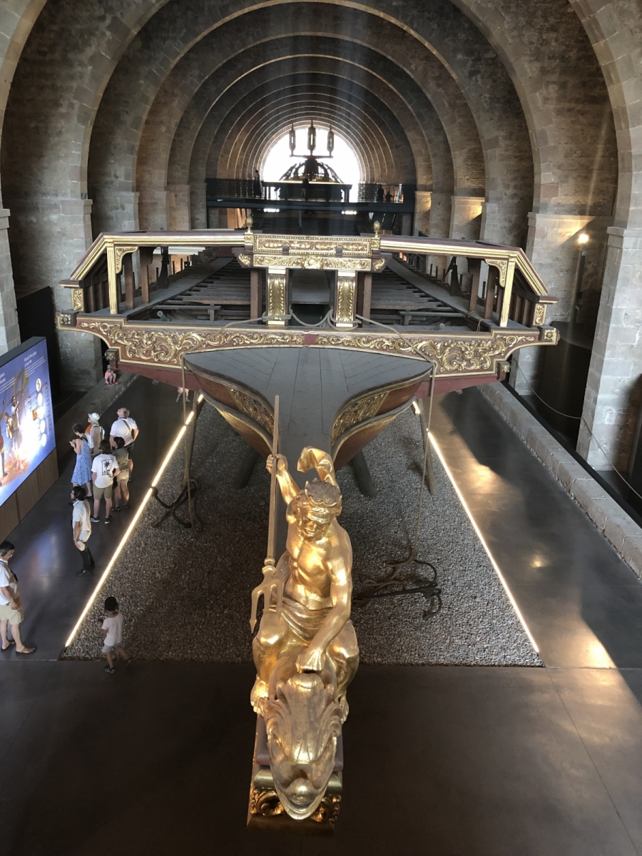 Visite du musée maritime de Barcelone