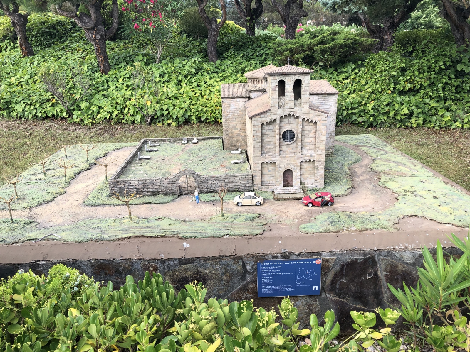 Visite du parc de miniatures de Catalogne