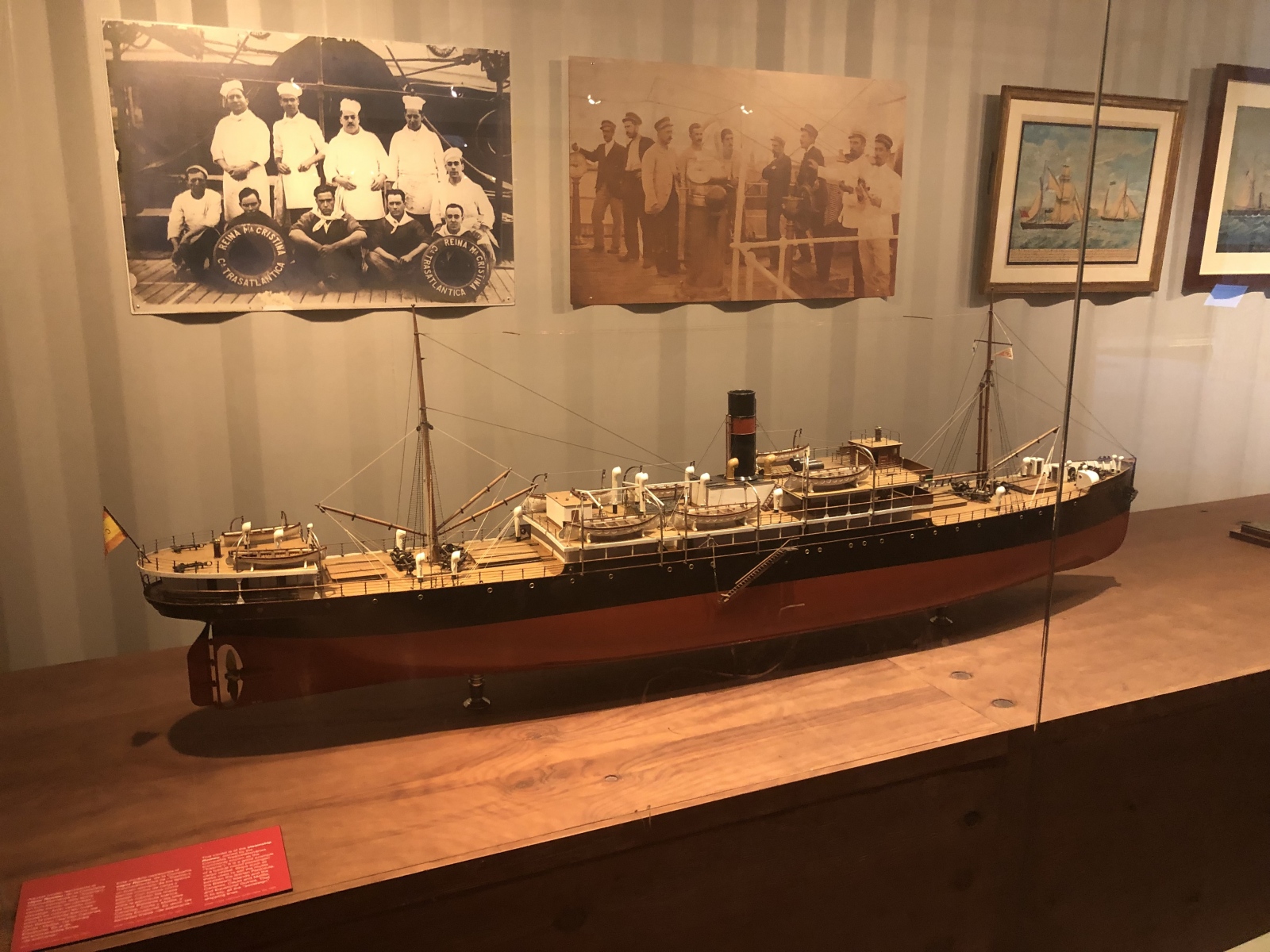 Visite du musée maritime de Barcelone