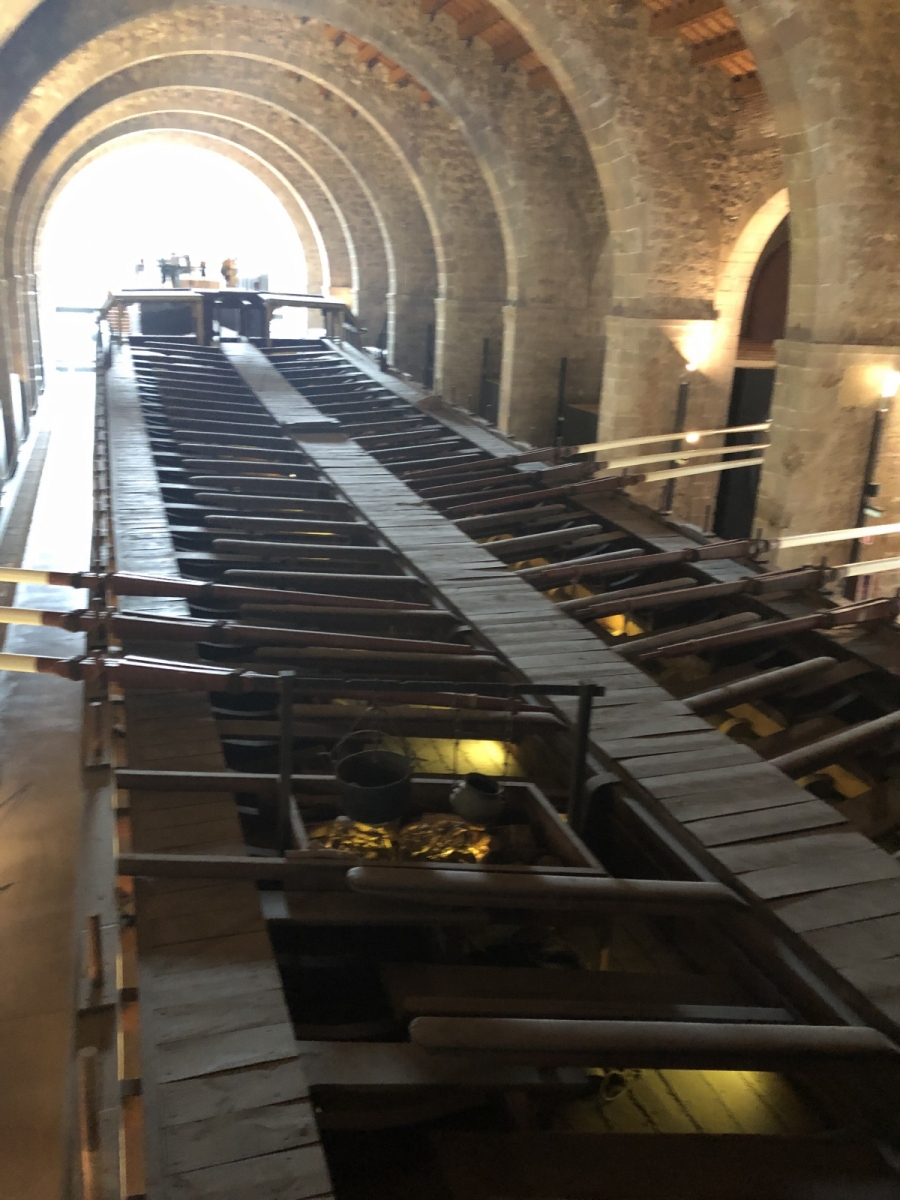 Visite du musée maritime de Barcelone