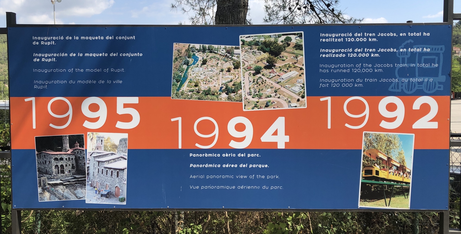 Visite du parc de miniatures de Catalogne