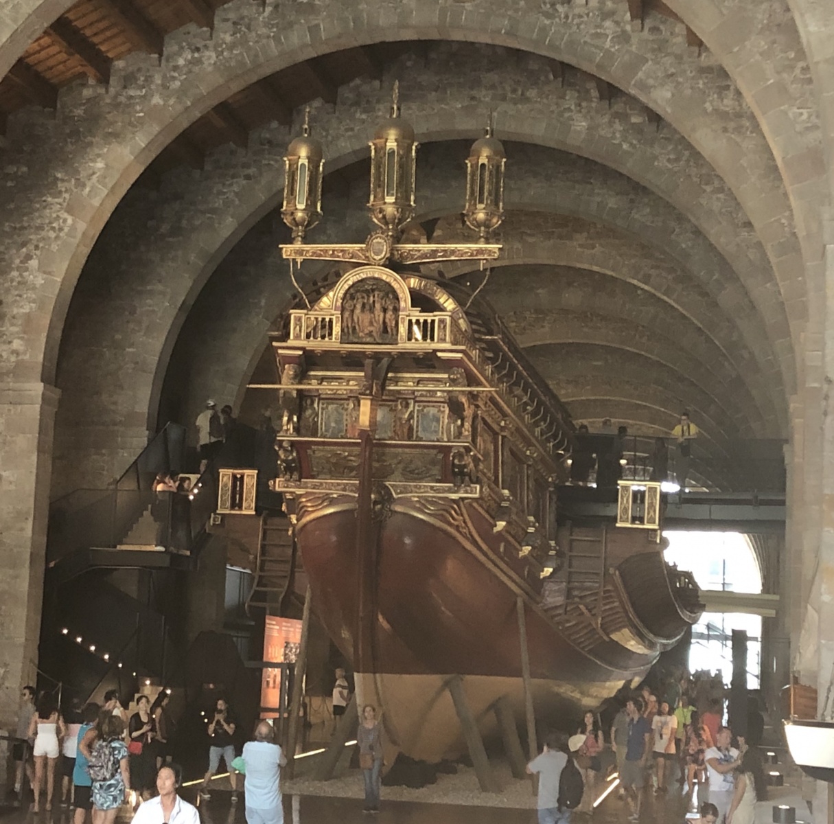 Visite du musée maritime de Barcelone