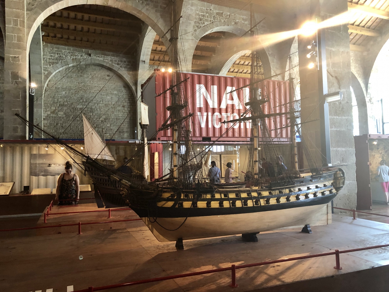 Visite du musée maritime de Barcelone