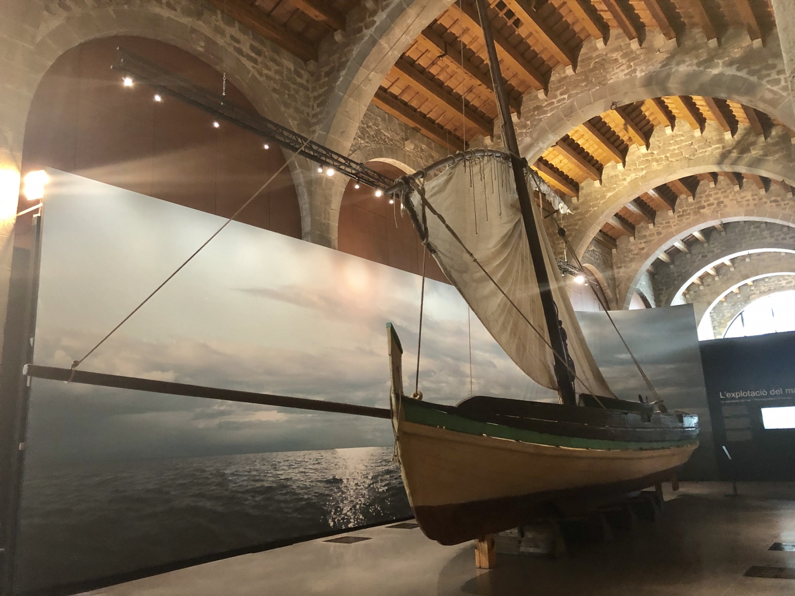 Visite du musée maritime de Barcelone