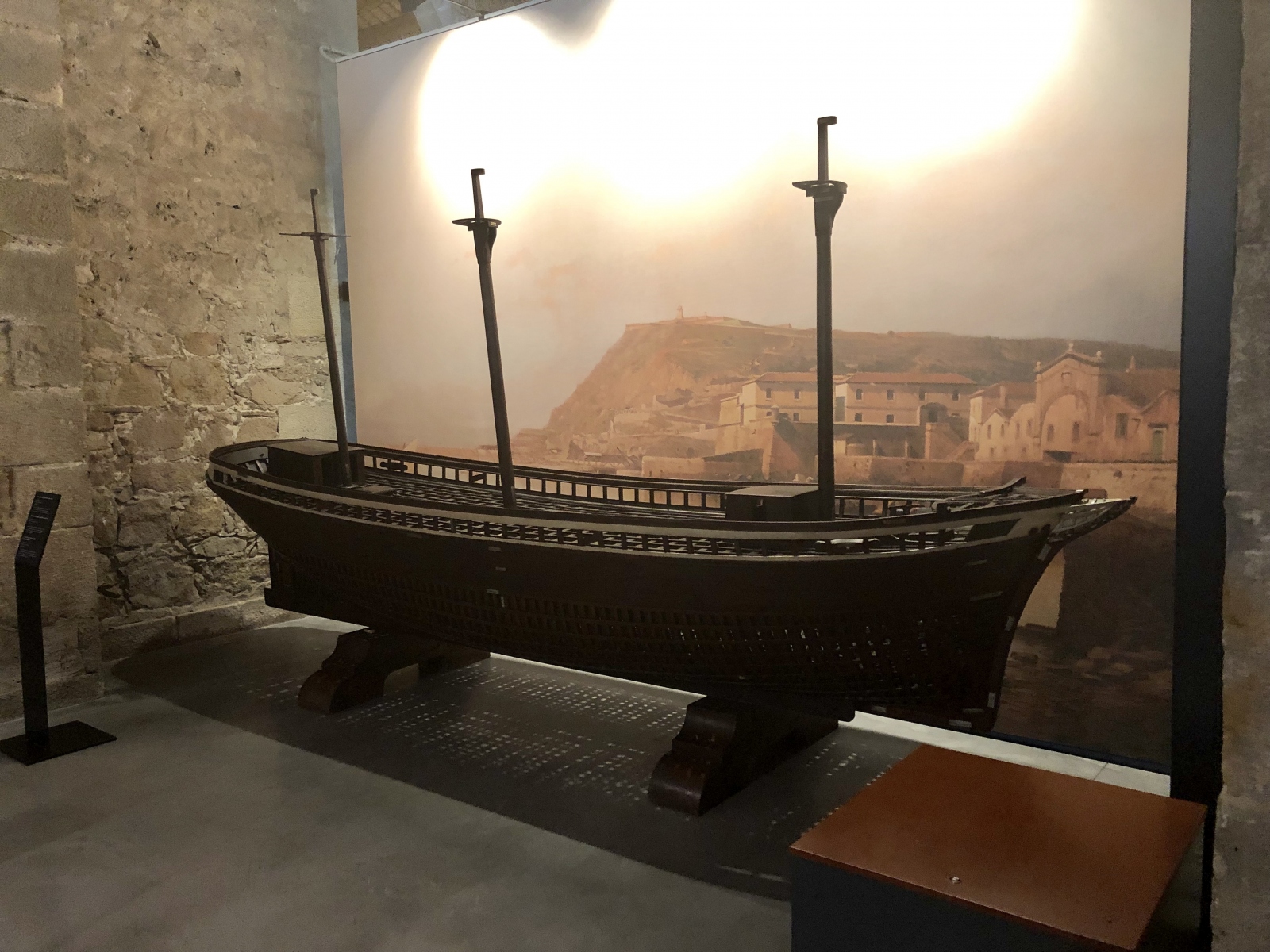 Visite du musée maritime de Barcelone