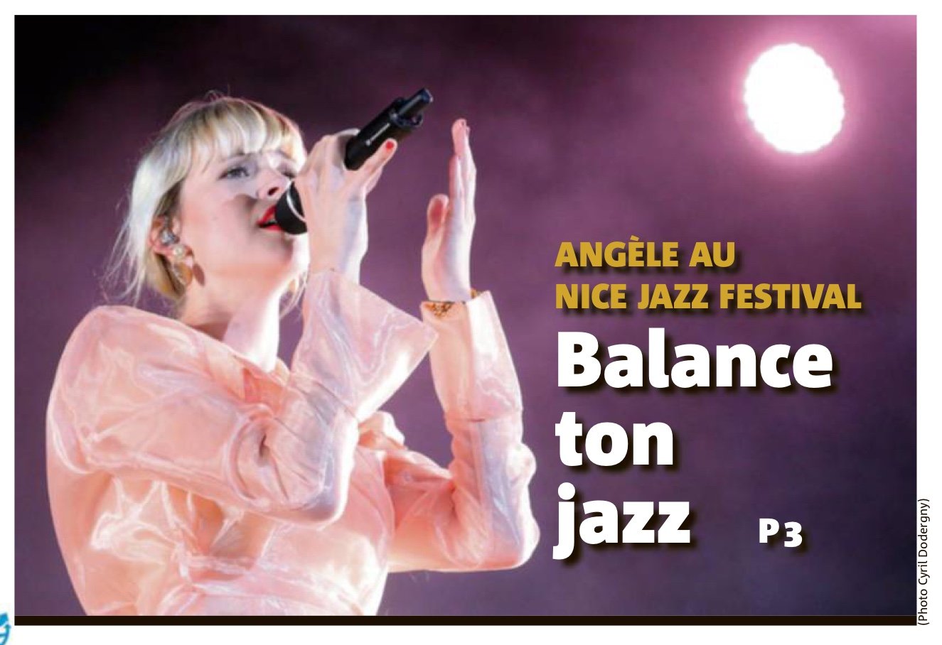 Concert d'Angèle au festival de jazz de Nice