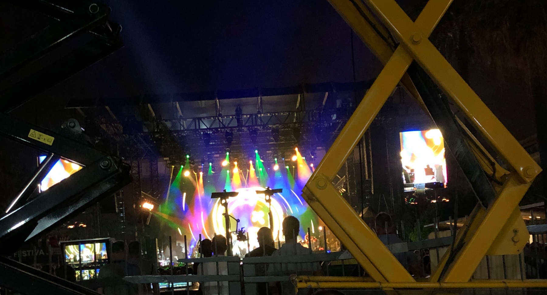Concert des Black Eyed Peas au festival de jazz de Nice