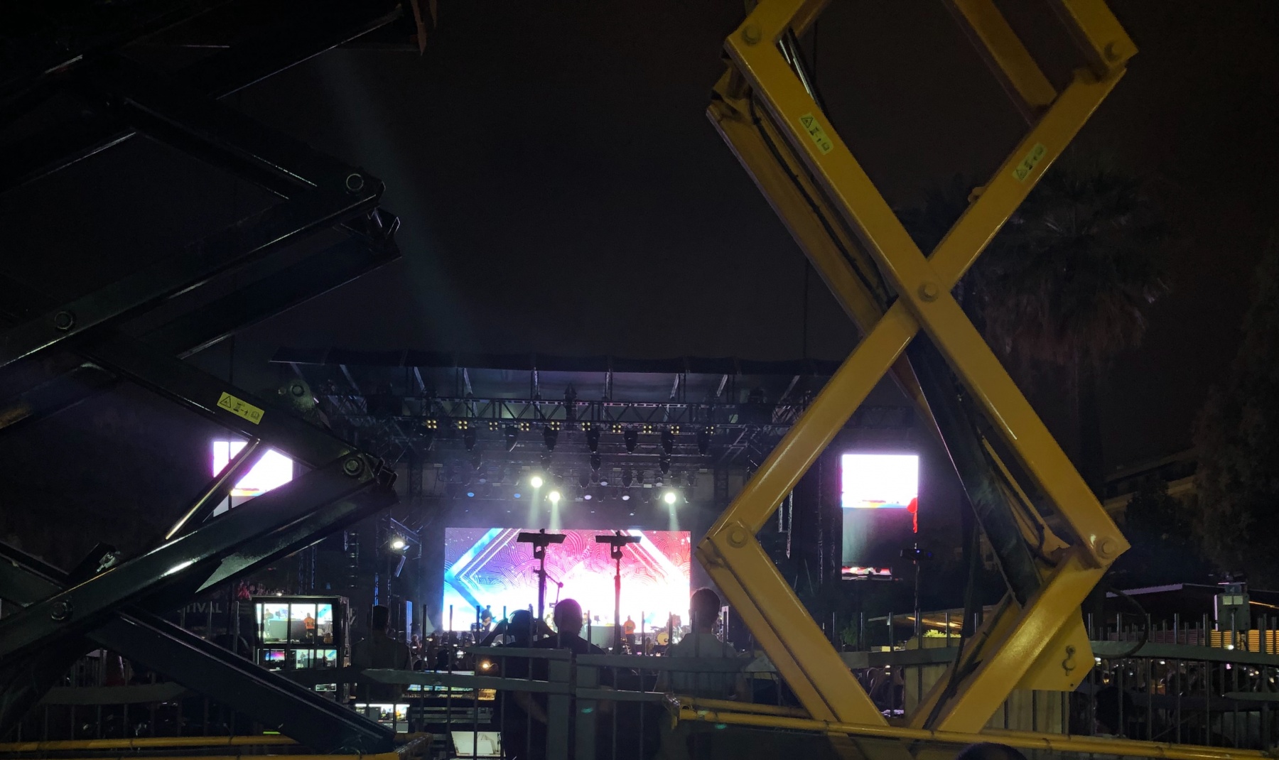 Concert des Black Eyed Peas au festival de jazz de Nice