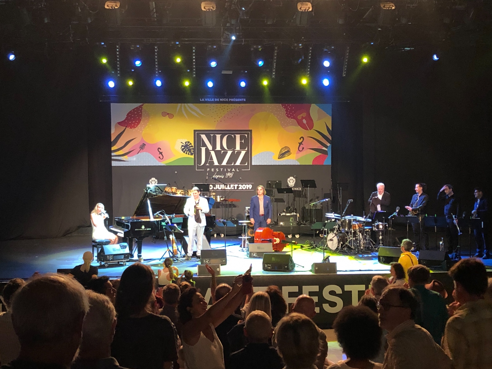 Concert de Sarah McKenzie au festival de jazz de Nice