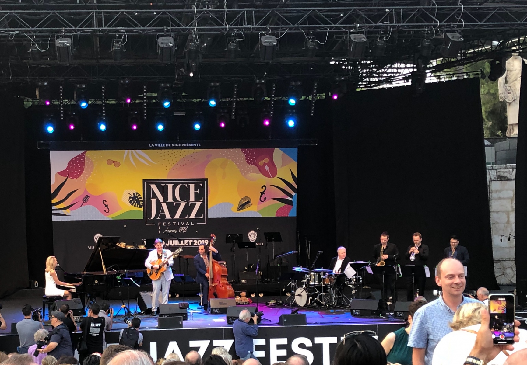 Concert de Sarah McKenzie au festival de jazz de Nice