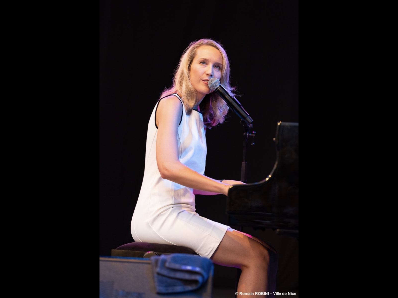 Concert de Sarah McKenzie au festival de jazz de Nice