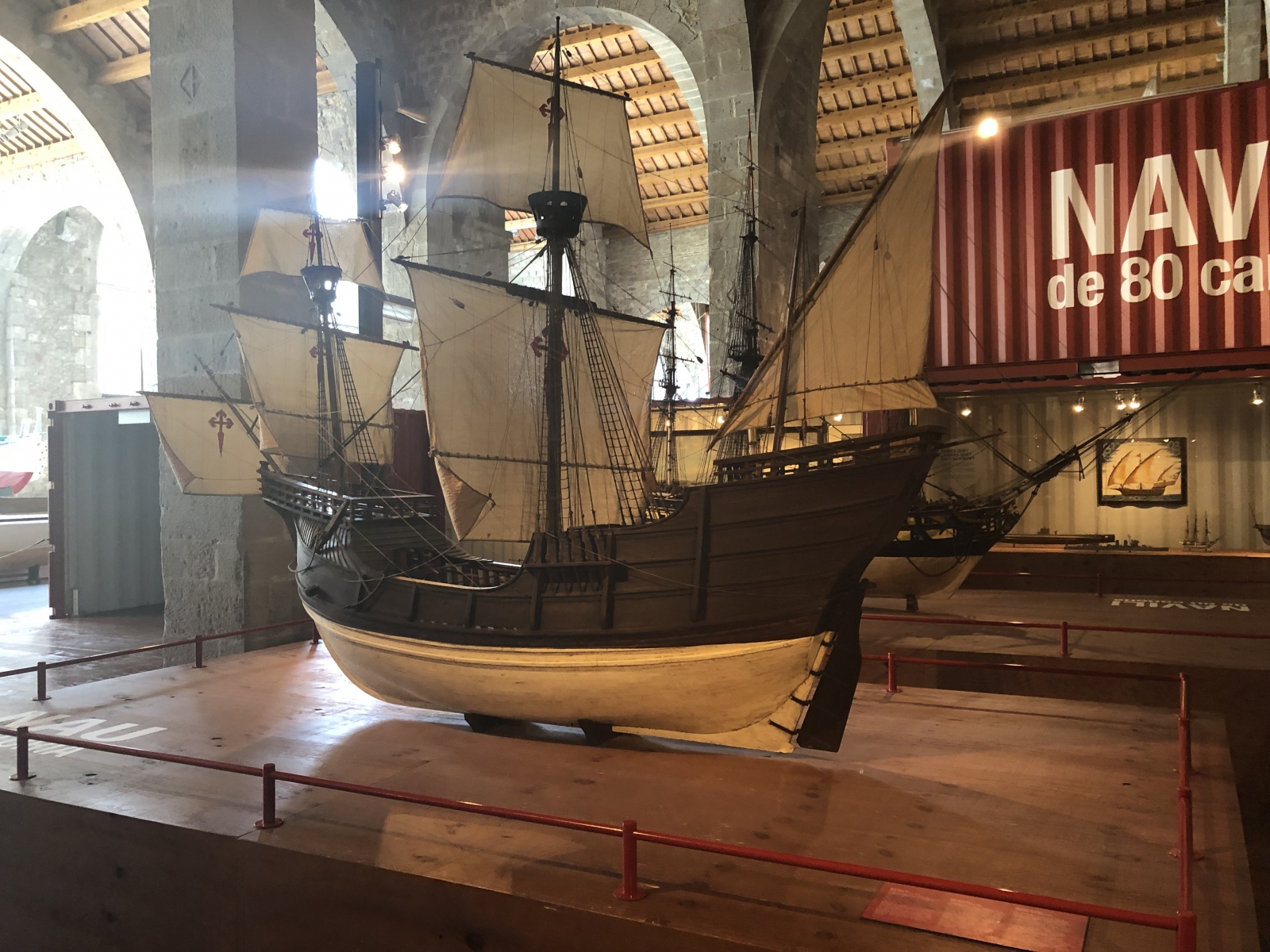 Visite du musée maritime de Barcelone