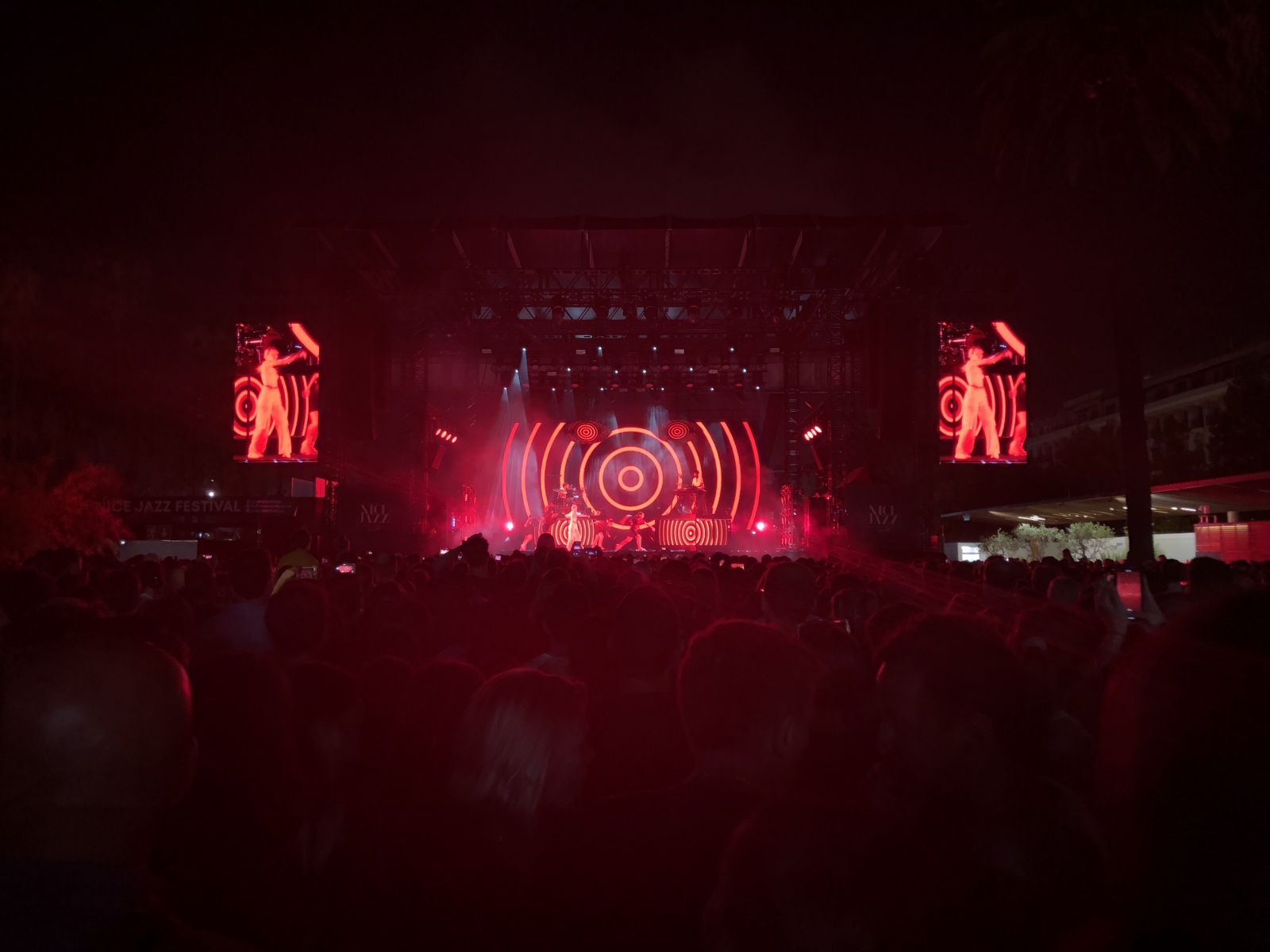 Concert d'Angèle au festival de jazz de Nice