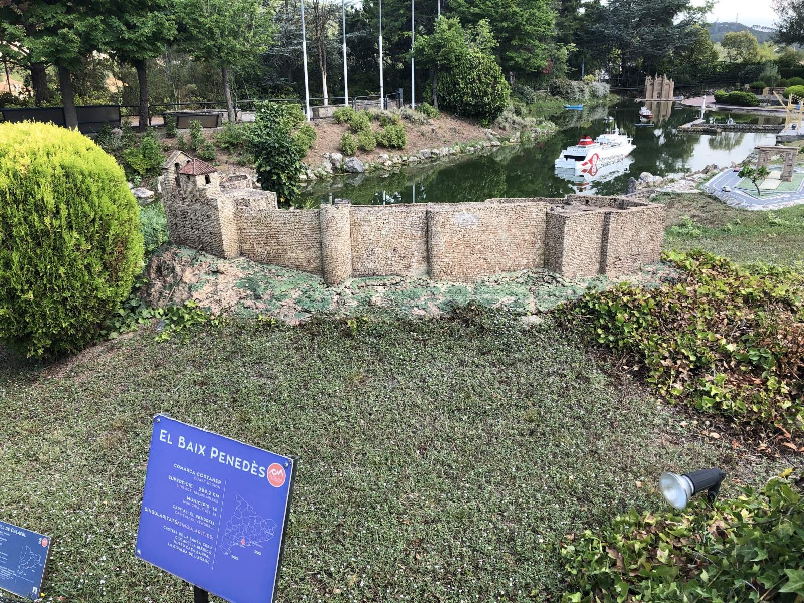 Visite du parc de miniatures de Catalogne