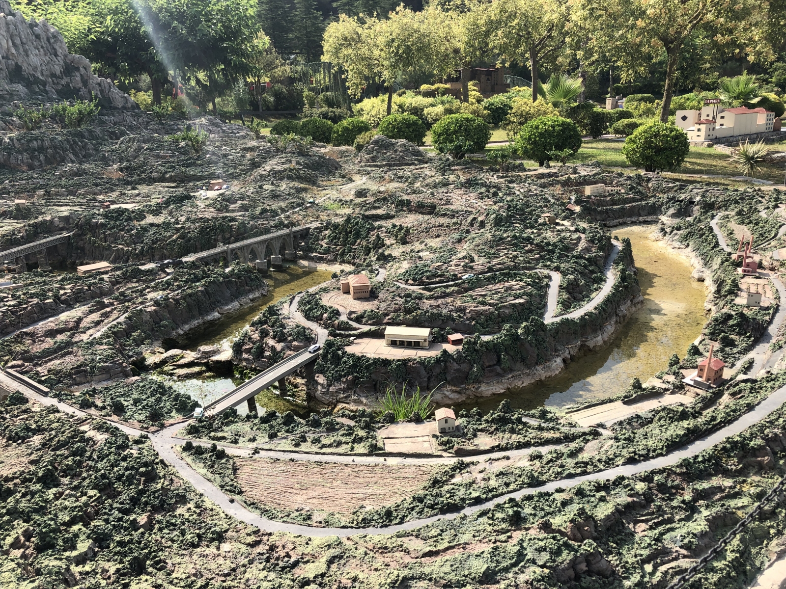 Visite du parc de miniatures de Catalogne