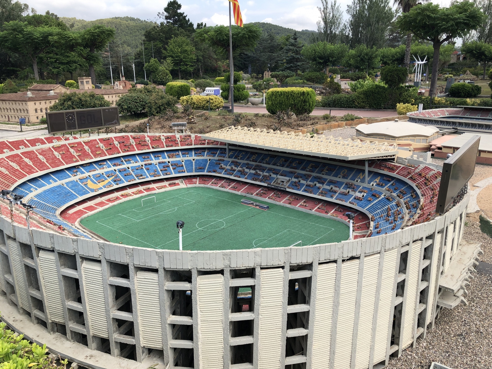 Visite du parc de miniatures de Catalogne