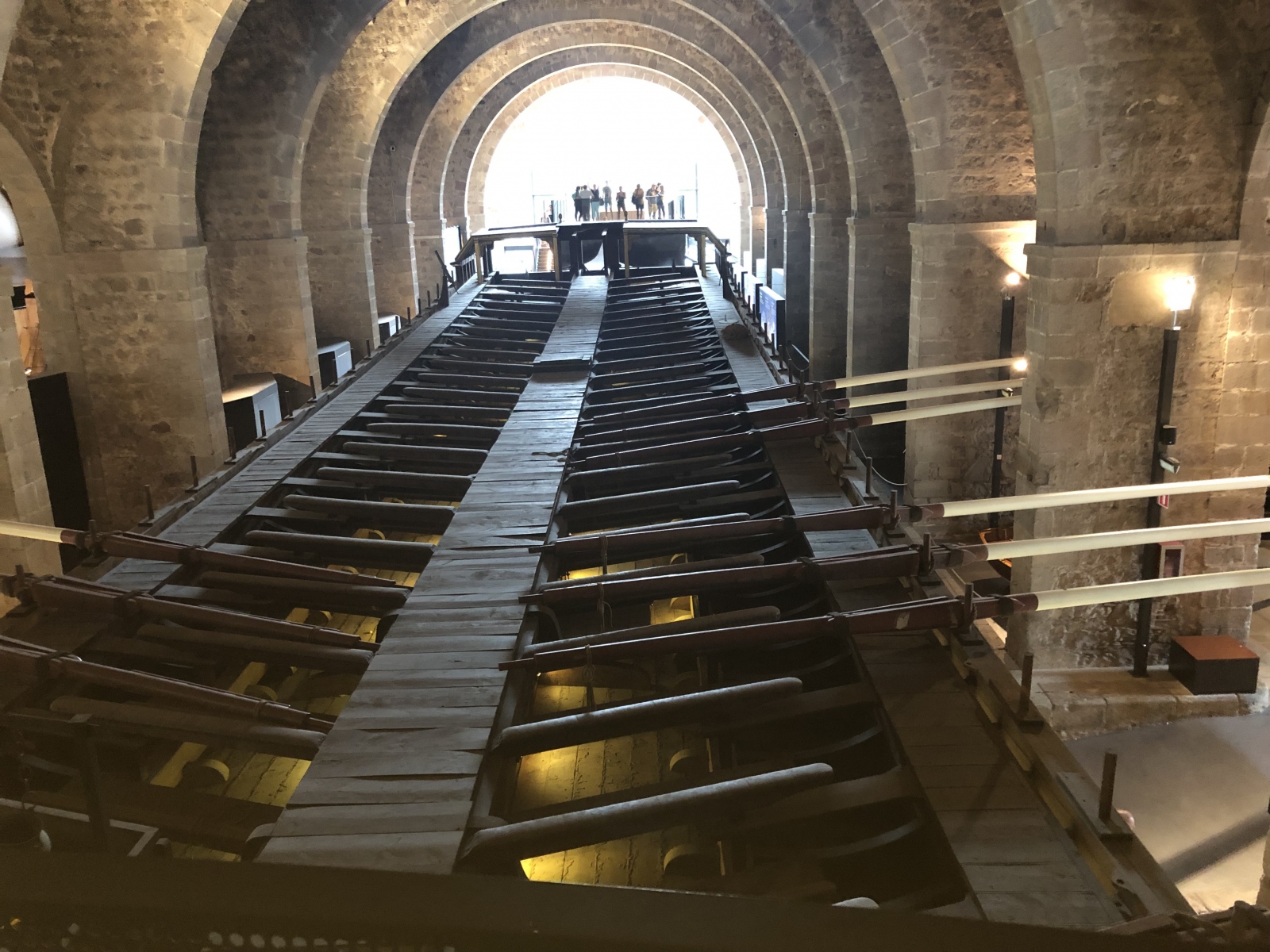 Visite du musée maritime de Barcelone