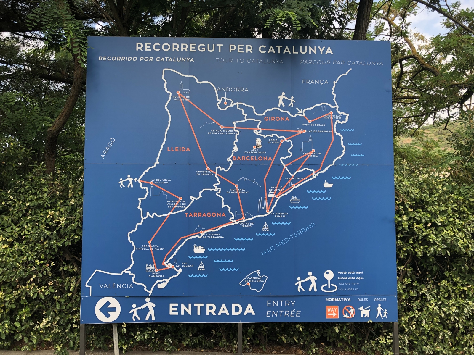 Visite du parc de miniatures de Catalogne