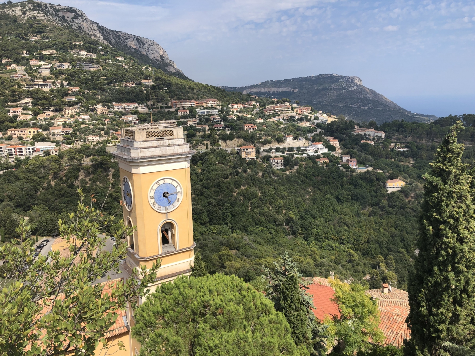 Visite du  jardin botanique à Eze village