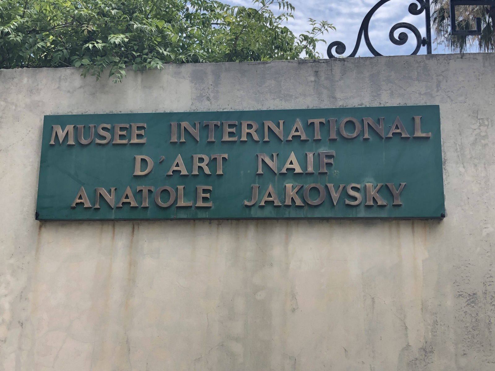 Visite du Musée International d’Art Naïf de Nice